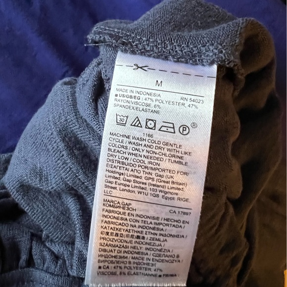 Blue jumpsuit to wear out or at home…choose your own adventure with 👠 or 🦶 - Picture 4 of 4